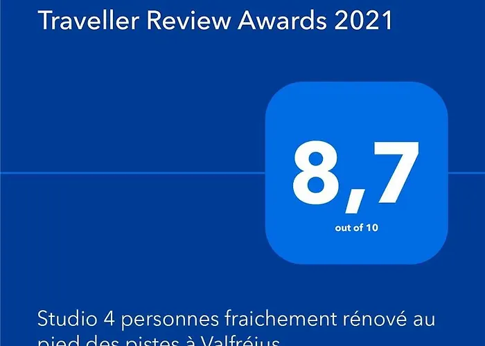 Studio 4 Personnes Fraichement Renove Au Pied Des Pistes A Valfrejus